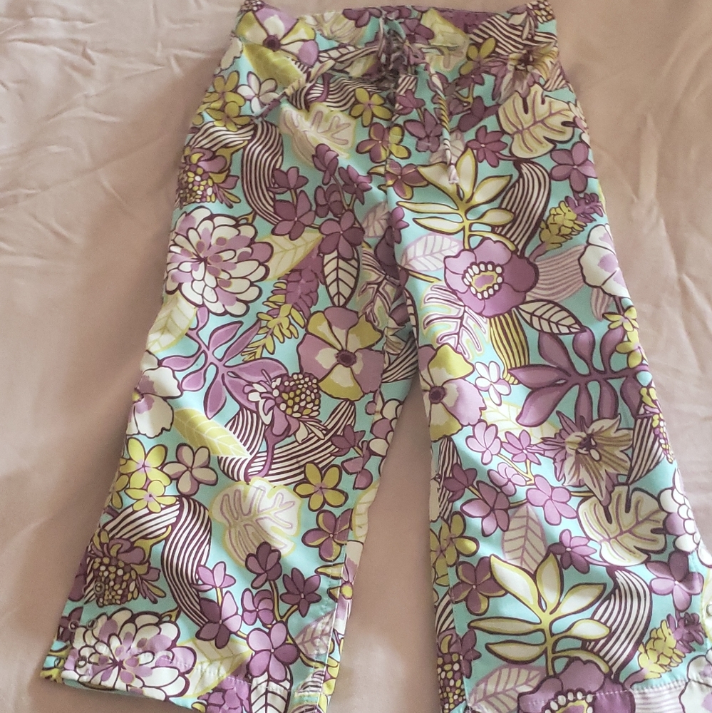 COPY - Girls Patagonia flowery waterproof Pants